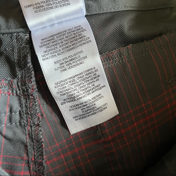 Columbia Golf Shorts Grey and Red Size 8 - Picture 10 of 11